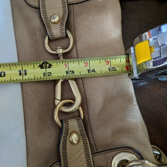 B Makowsky Hopo bag leather Over Size purse - Picture 8 of 8